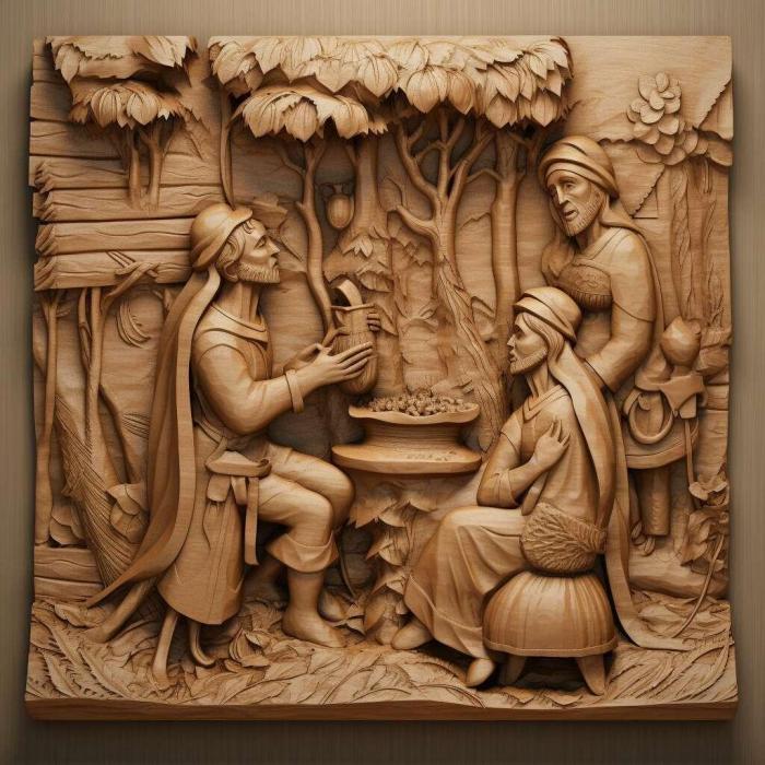 نموذج ثلاثي الأبعاد لآلة CNC 3D Art 